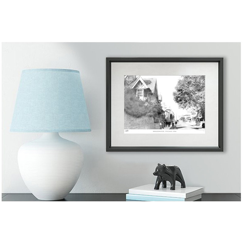 Broadwater, Village 1906 1 Piece Single Picture Frame Wall Art, 60cm H x 80cm W x 2.3cm D