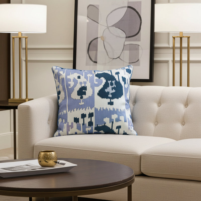 Wild Chumash Lumbar Indoor/Outdoor Pillow Cover & Insert