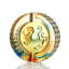 Luxury Gift LIULI Crystal Mythical Creature, White Tiger, Guardian of the West | Mighty White Tiger