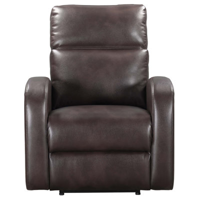 Jarrell 33" Upholstered Manual Recliner with Curved Arms