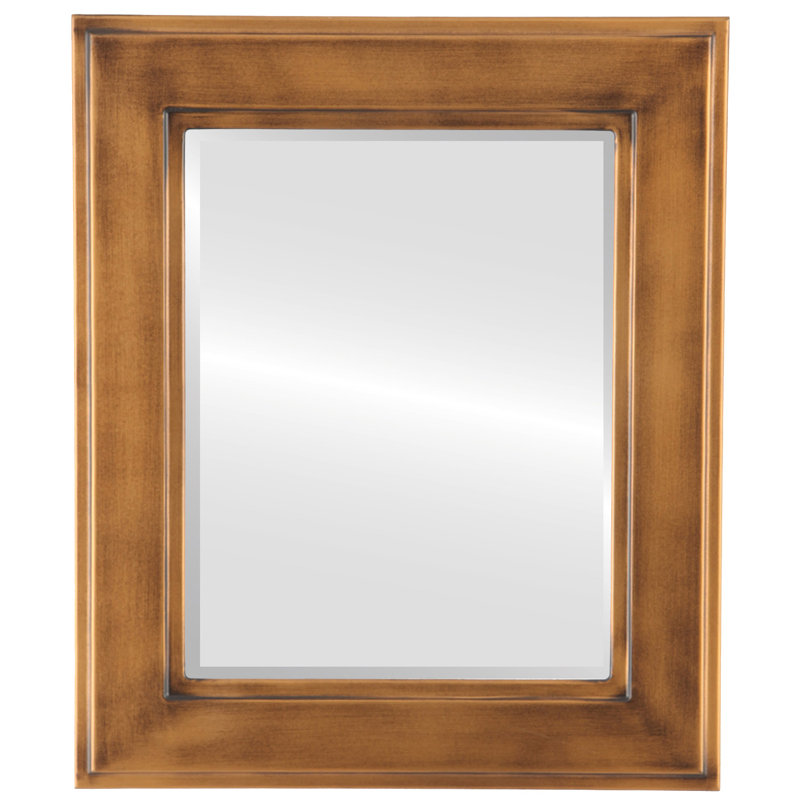 Miroir décoratif biseauté traditionnel Wirksworth, 41 po x 29 po