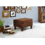 CHESTERFIELD Solid Wood Accent Stool