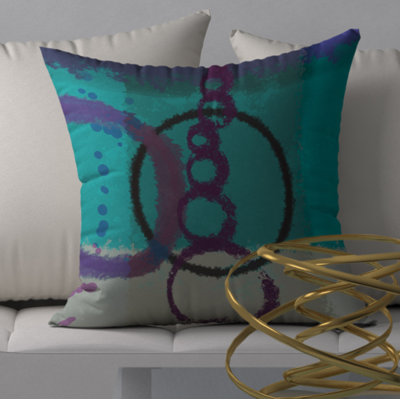 Coy Pride Square Pillow Cover & Insert