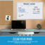 Tableau blanc magnétique effaçable à sec MasterVision, 36 po x 24 po, cadre bleu, tableau blanc décoratif pour la cuisine, le dortoir ou la salle de classe, décoration murale pour le bureau personnel-132852534-132852532