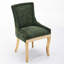 Ensemble de 2 chaises de salle à manger rembourrées de style moderne pour la salle à manger-1268692174