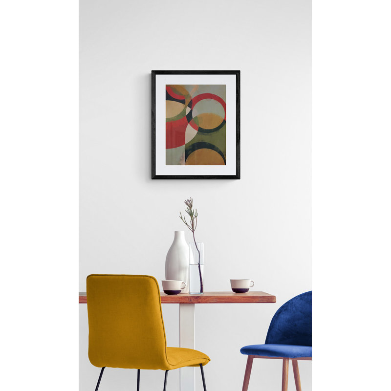 Circles Print by Angel Estevez, 21.2" H x 17.2" W, 20" H x 16" W