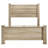 Weathered Oak 55-inch Eastern King Panel Bed