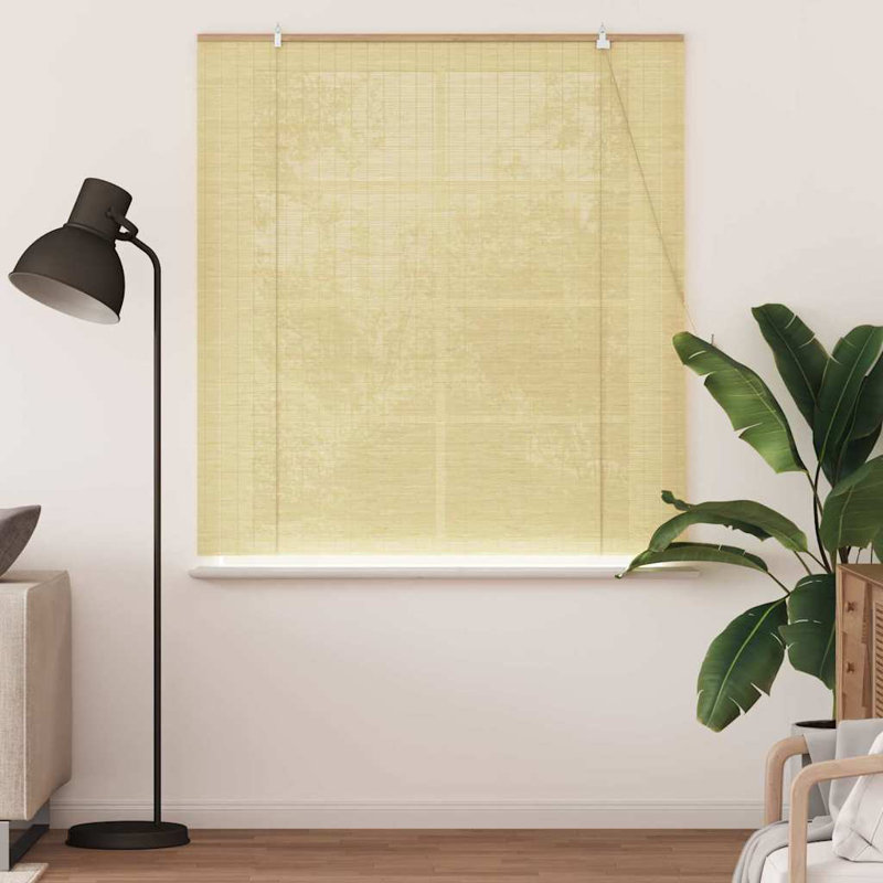 Bamboo Horizontal/Venetian blind, Natural, 160cm L x 150cm W