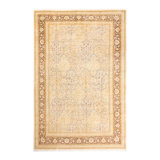 Classic One-of-a-Kind 6' 1" X 9' 1" Hand Knotted Area Rug