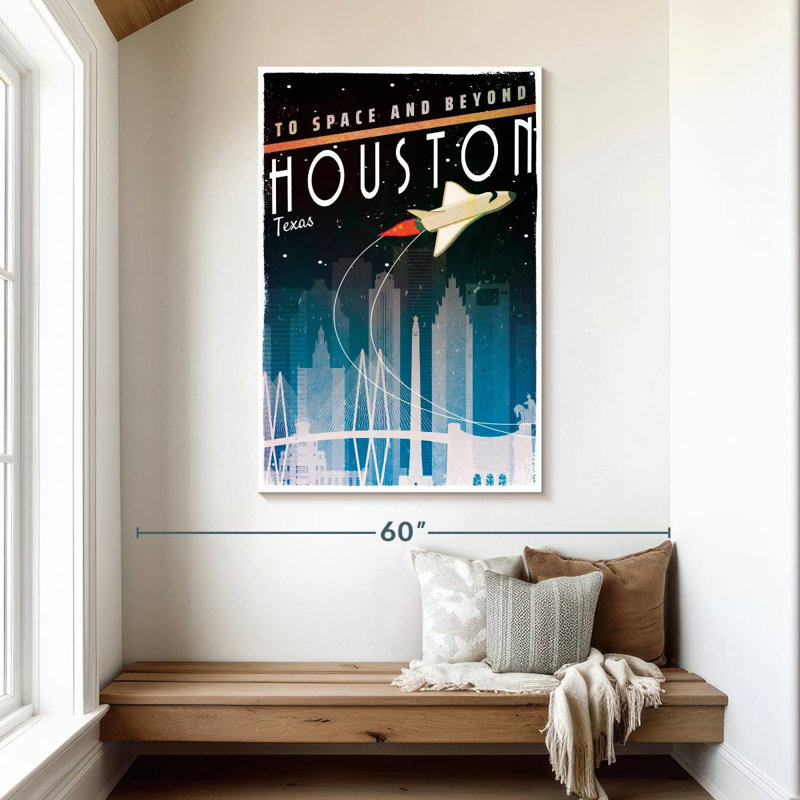 Au-delà de Houston, H 48 po x l 32 po