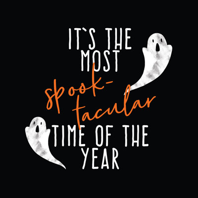 It’s The Most Spook Tacular Night Of The Year - Wrapped Canvas Print