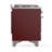 Majestic III Series 48 Inch Dual Fuel Range with 5 Sealed Burners, Griddle, Frenchtop in Burgundy (Natural Gas, Chrome Trim)-124828965-124828969-124828961