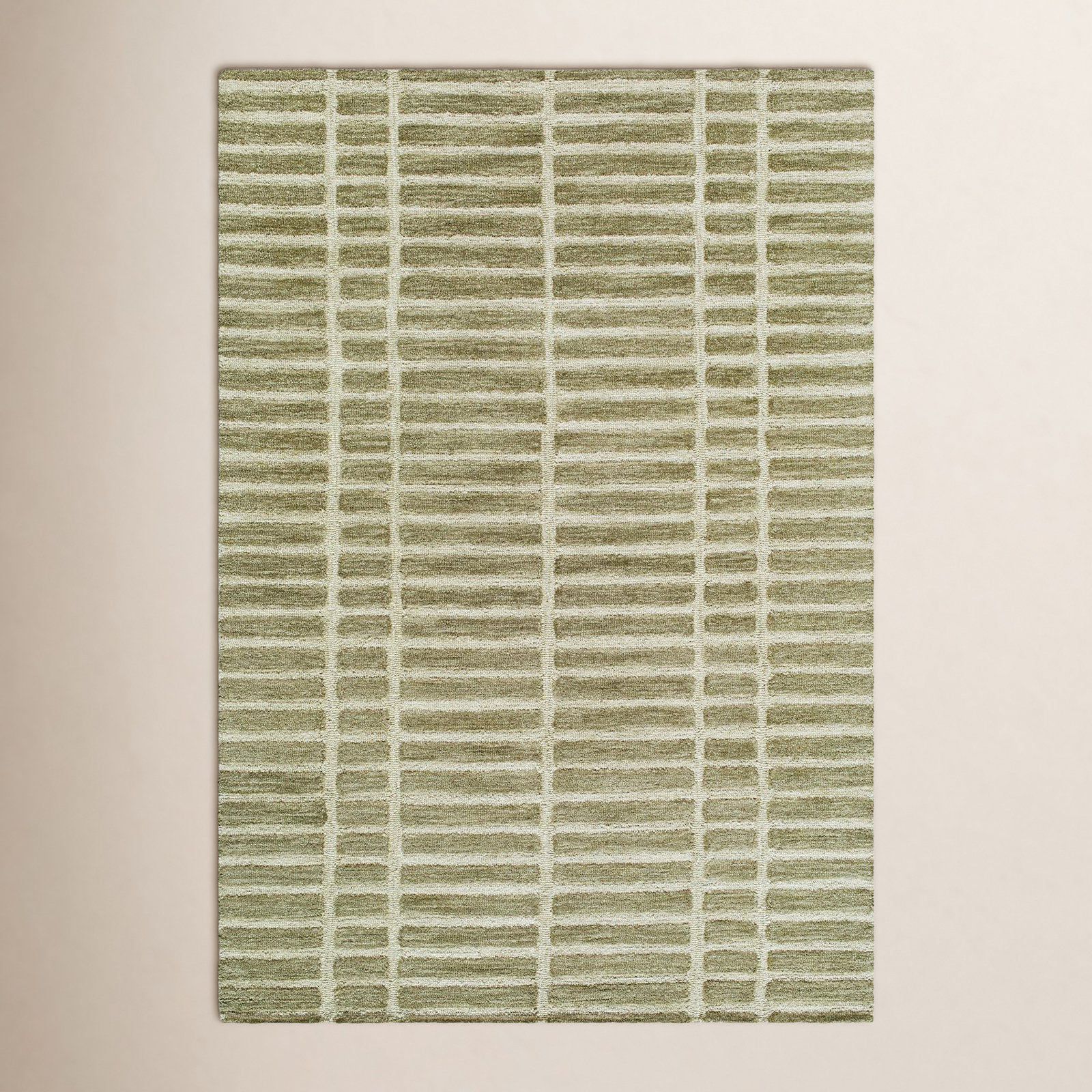 Wright Hand-Tufted Geometric Rug, Rectangle 2' x 3'