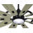 84'' Barn H2O 10 - Blade Indoor/Outdoor LED Smart Standard Ceiling Fan with Remote Control and Light Kit Included-62875615