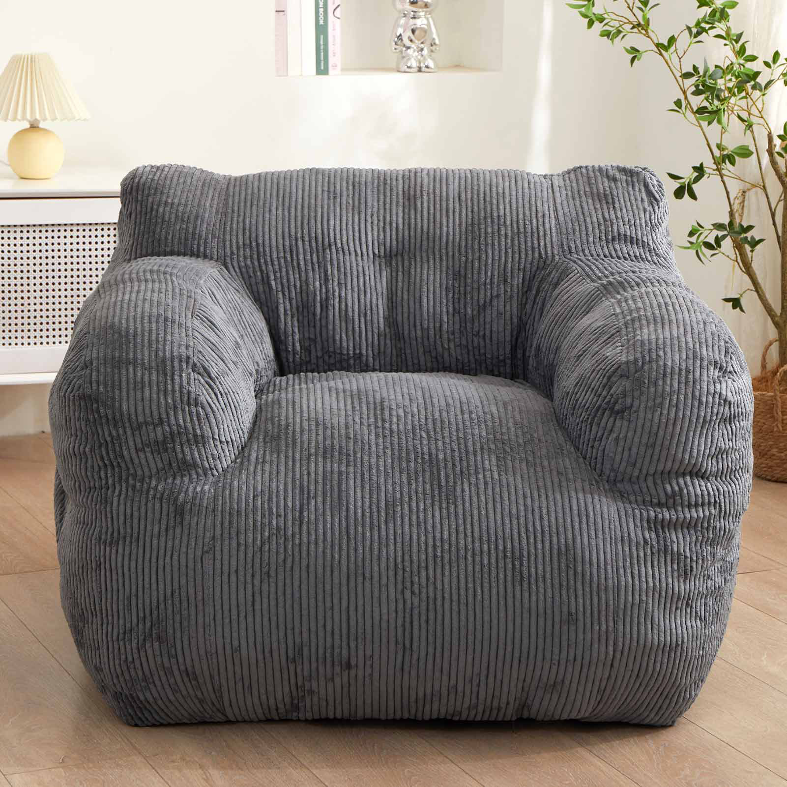 Trule Medium Corduroy Bean Bag Chair - Wayfair Canada