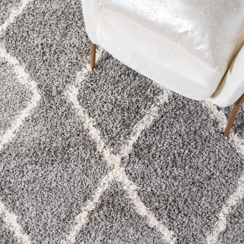 Venus Shag 500 Performance Geometric Rug, Square 6'7"