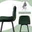Enrique Upholstered Counter Stool with Metal Frame-1341748184