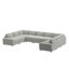 Canapé modulaire en tissu rembourré de duvet Lirien-112909341
