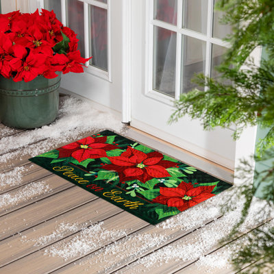Tapis embossé Peace on Earth