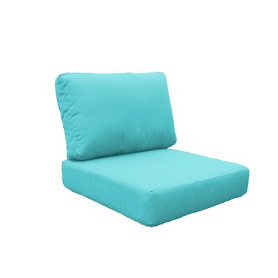Miami 10 Piece Outdoor Lounge Chair Cushion Set -  TK Classics, CUSHIONS-MIAMI-05H-ARUBA
