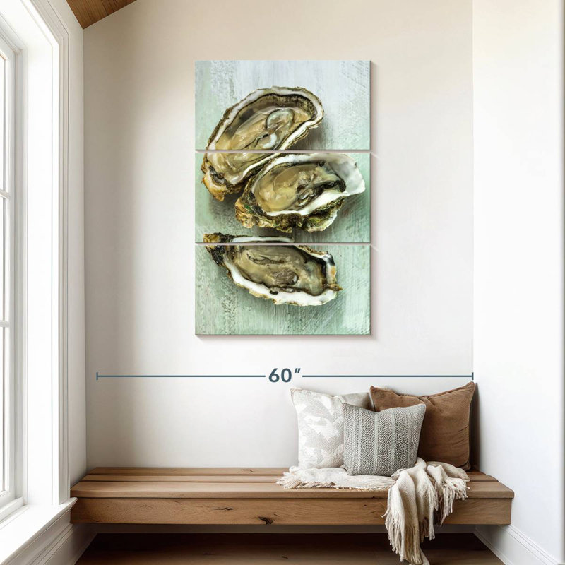 Oyster Shell, 45" H x 28" W