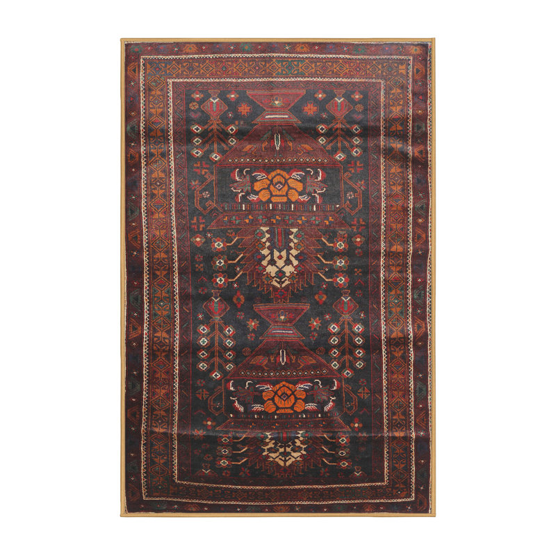 Oriental Indoor Rug, Rectangle 8' x 12'