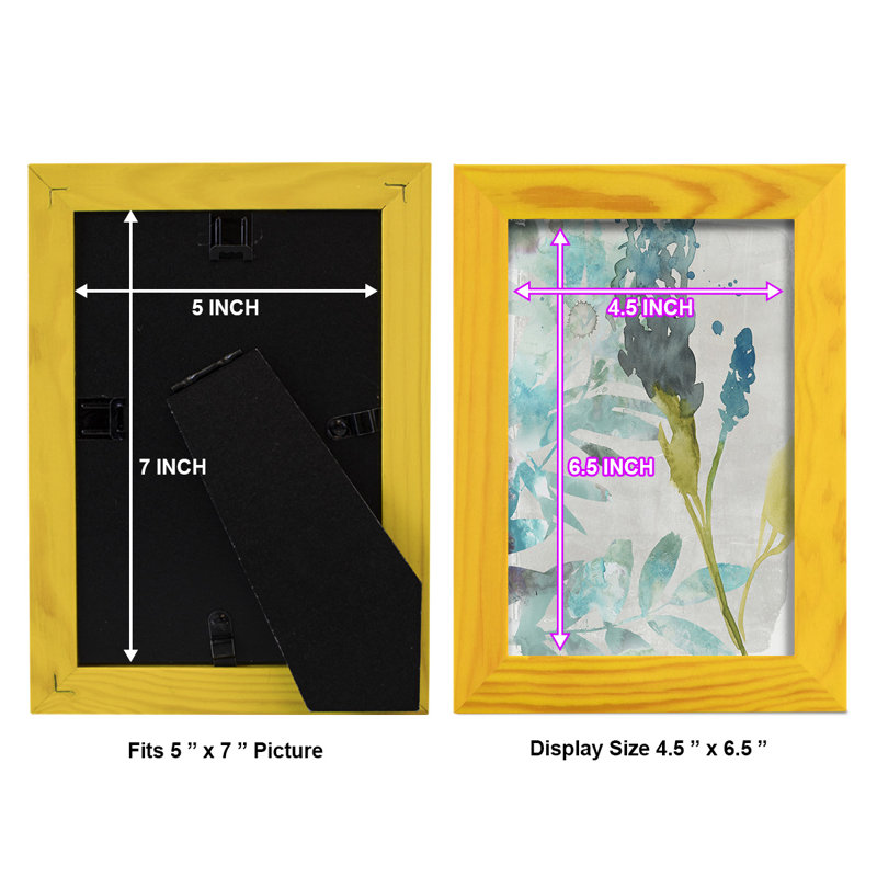 «Flower Layers I», impression sur papier, L 7 po x H 9 po x P 1 po, Jaune
