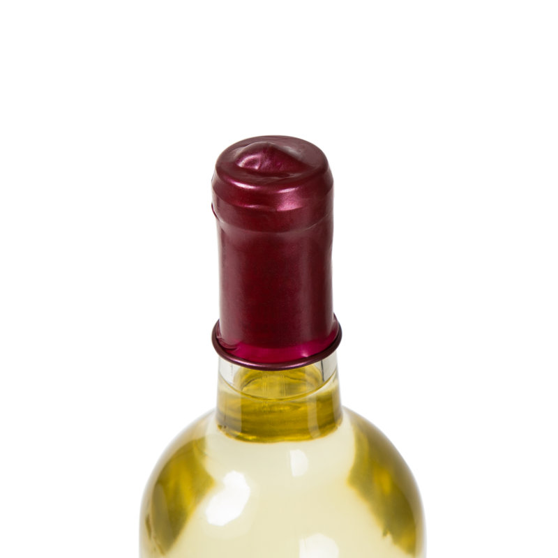 Bouchons pour bouteilles de vin Big Betty Pinot Protector - Paquet de 6 bouchons en nitrocellulose 100% alimentaire, Rouge