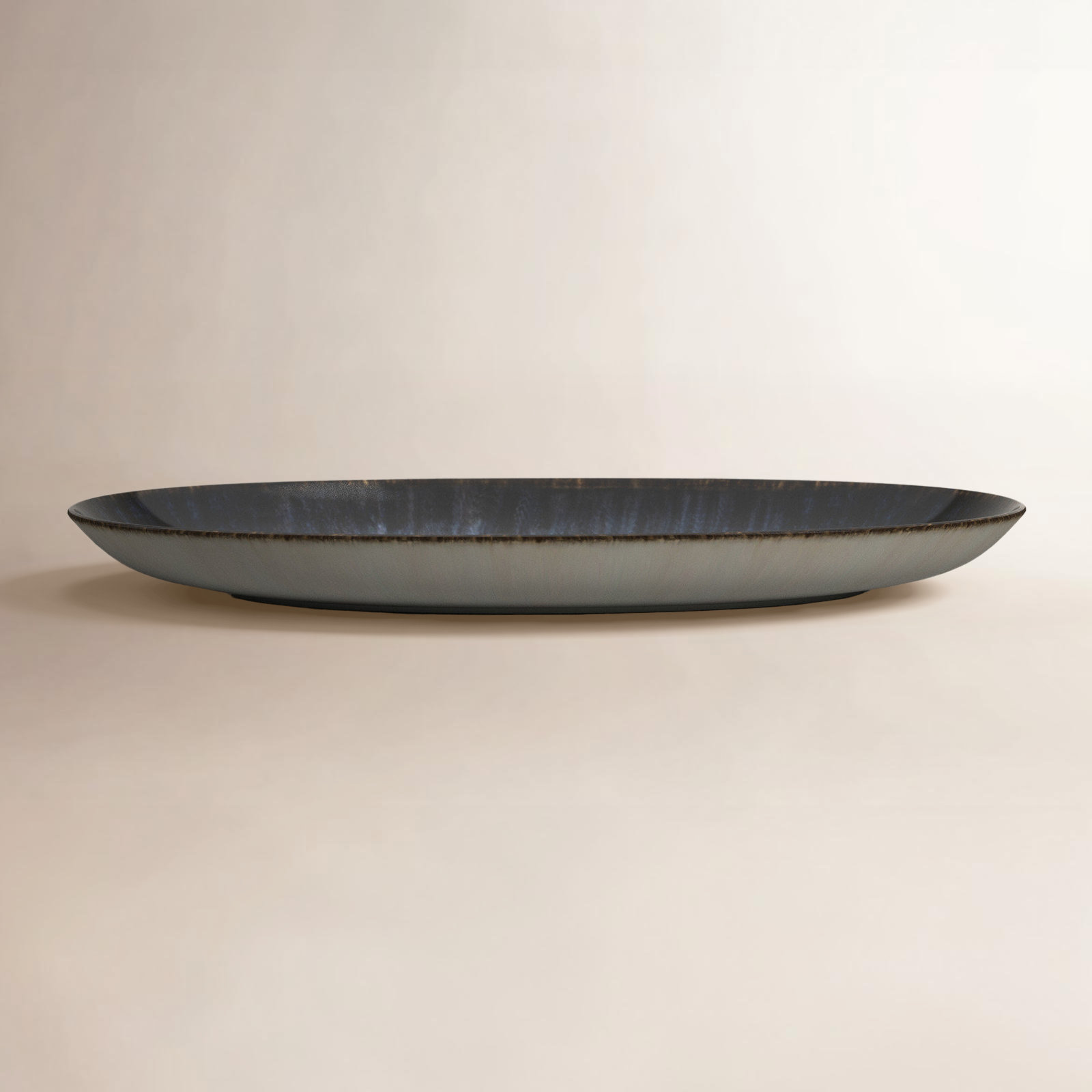 Champlain Oval Platter, 1" H x 8.5" W x 14" L