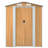 Alverda 192Cm W x 108Cm D Metal Apex Tool Shed-1461334013