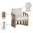 Hemera Olefin Fabric Outdoor Patio Chair-764213310