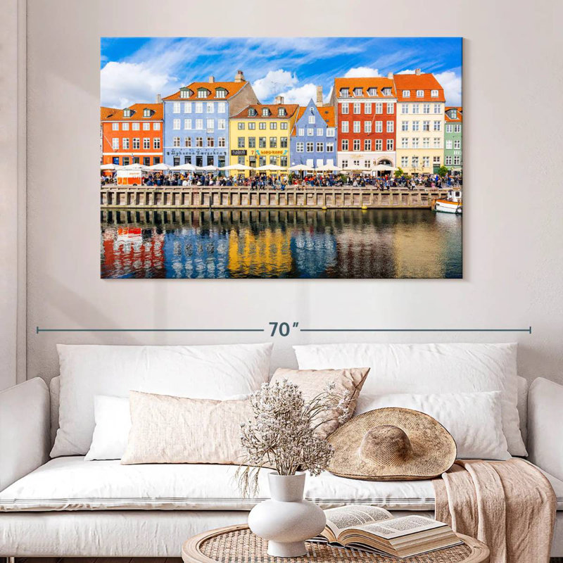 Résidus R camion Nyhavn Copenhagen, H 34 po x l 51 po