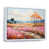 White Floater Framed