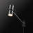 LED Plug-in Armed Sconce