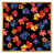 Toile avec cadre flottant or