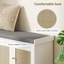9 Pair Shoe Storage Bench