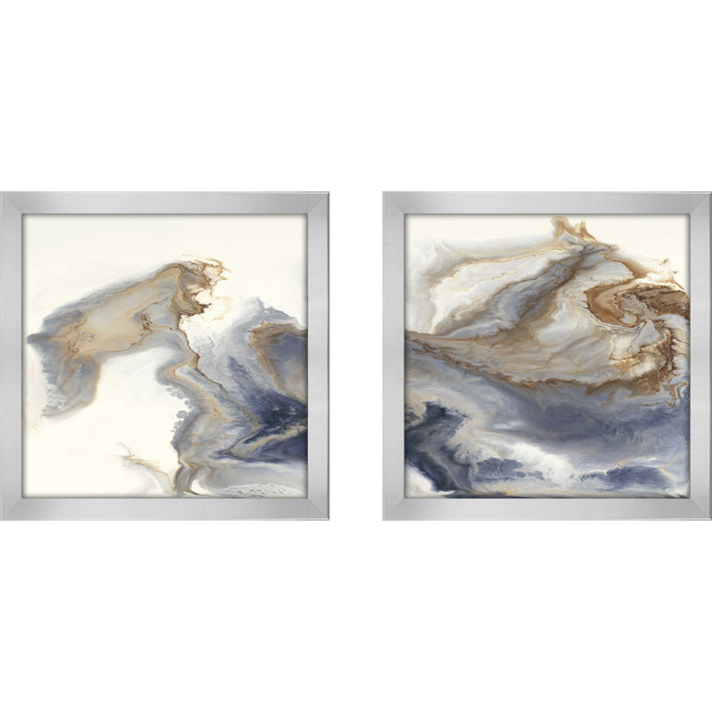 Ensemble de 2 pièces Approche encadrée sur papier