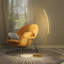 Batholomew LED Arched Floor Lamp