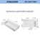 47.2" L X 18.9" W X 5.9" D Wall-Mount Bathroom Sink In Matte White Solid Surface Material SWBS17WH-4719