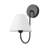 1 - Linen Light Shade Wall Light