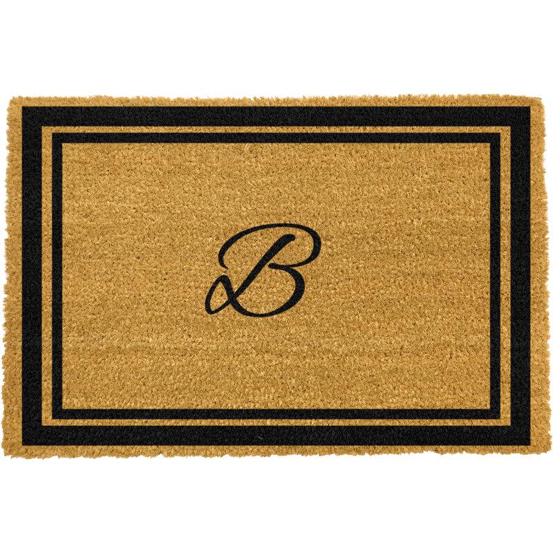 Branscum Non-Slip Outdoor Doormat, B