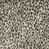 Animal Print Velvet on Linen Look | Lepard Fabric_LEPARD