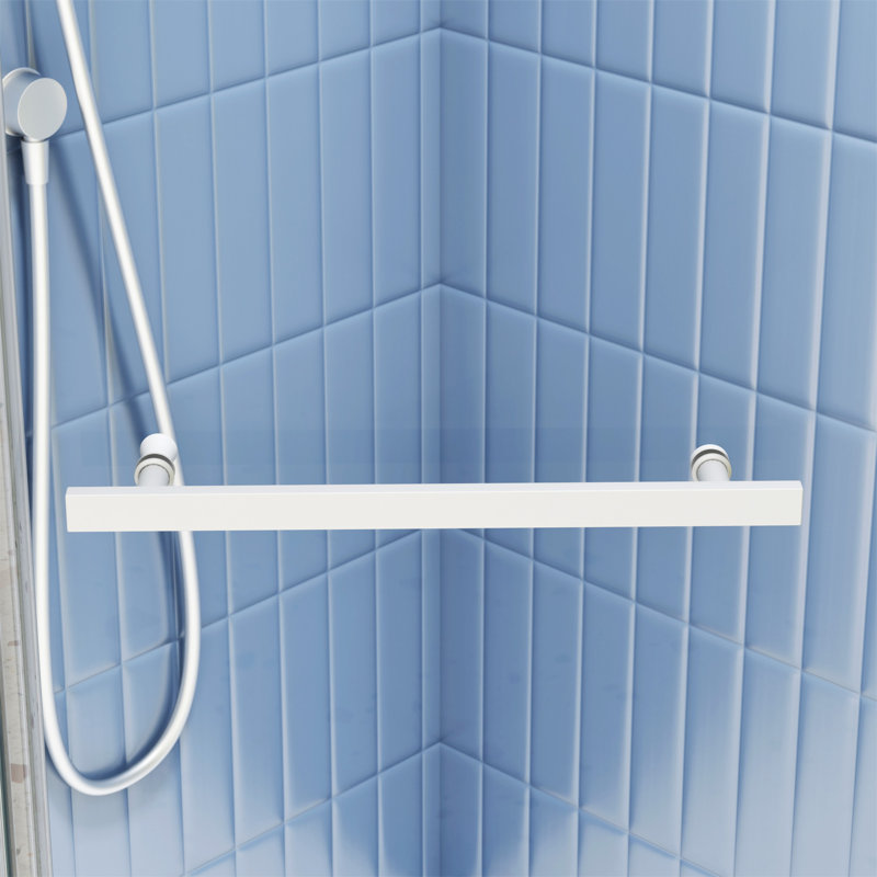 Porte de douche pivotante