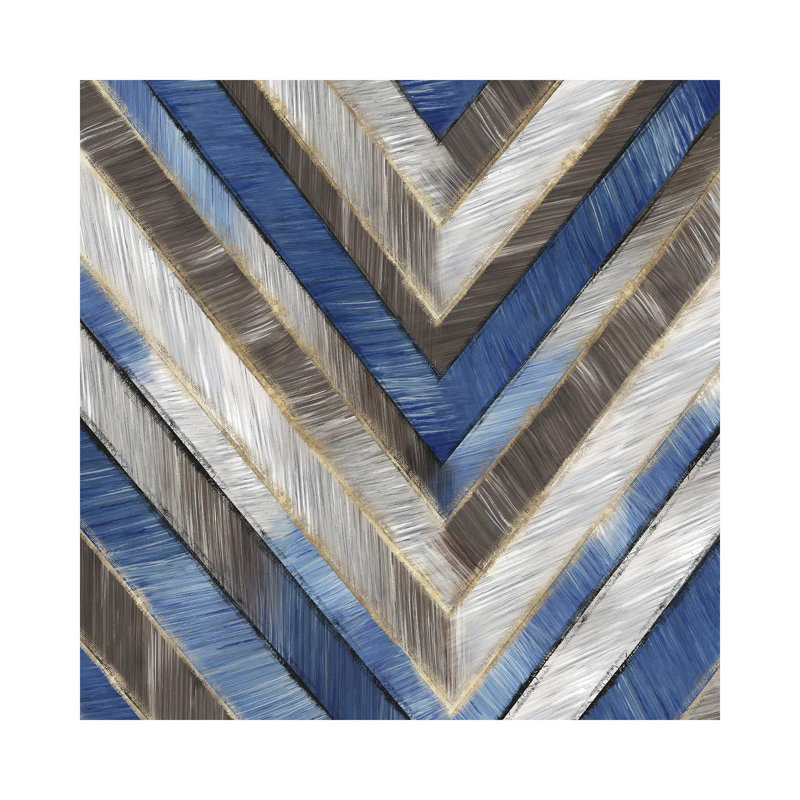 Travel In Time I by Eva Watts - Wrapped Canvas Painting, 30.48 cm H x 30.48 cm W