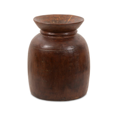 Malbi Solid Wood Table Vase