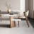 Sintered stone oak unique dining table set-108735227