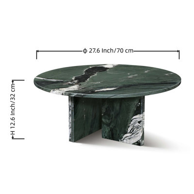 Table basse en marbre naturel