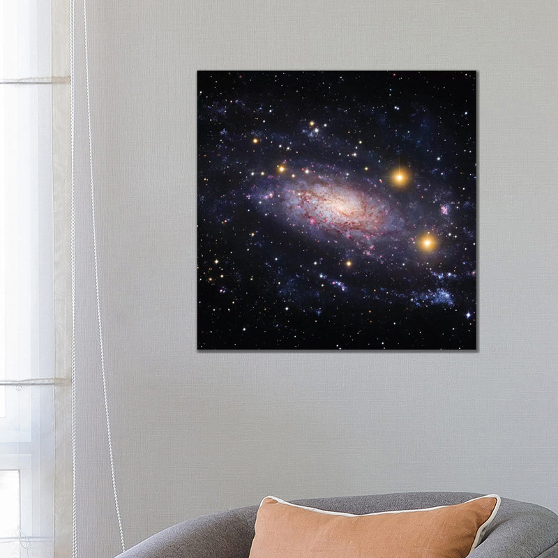 Spiral Galaxy In The Hydra Constellation (NGC 3621) by Robert Gendler - Wrapped Canvas Gallery-Wrapped Canvas Giclée