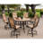 Alejando 6 - Person Patio Dining Set with Round Table
