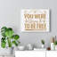 You Were Chosen Galatians 5:13 1 Piece Wrapped Canvas Wall Art-344091978